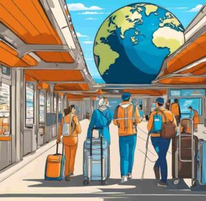 Assicurazioni di viaggio economiche; immagine di ragazzi in viaggio